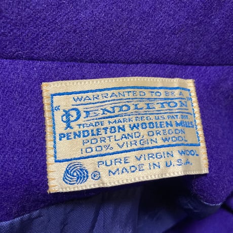 70s Pendleton Tailored Jacket Pinback Custom