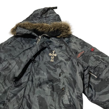 DOGTOWN N3B type Nylon Long Coat