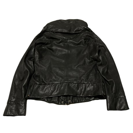 Unknown USED Gimmick Design Leather Jacket