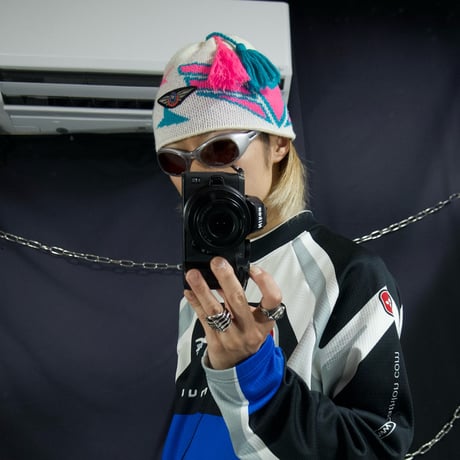 90s DESCENTE Acrylic×Wool “00s Cyber Pop Spice” Knit Cap
