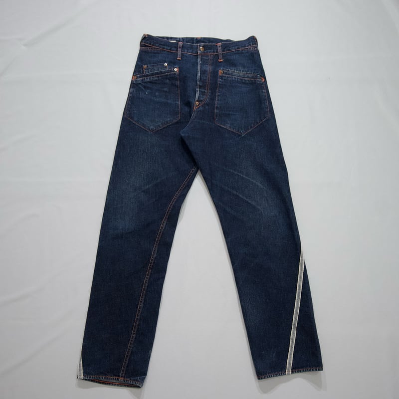 EVISU GENES OSAKA Draping Spiral Selvedge Denim EVISU GENES OSAKA Draping Spiral Selvedge Denim