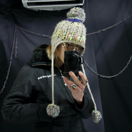 KISSMARK Pastel Color BonBon Low Gauge Knit Cap