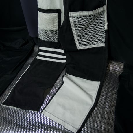 MAGICMUSHROOM Prisoner Work Boarders Baggy Denim Overall