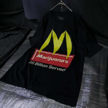 Jokes Marijuana McDonalds Parody S/S Tee