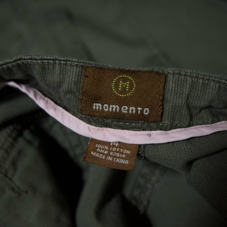 90s momento US ARMY Sampling BDU Cropped Parachute Easy Cargo Pants