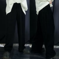 90s~00s Choices Mexico made Acetate Velor Wide Leg Easy Pants