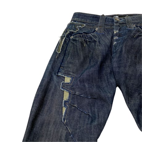 00s Marithe Francois Girbaud Design Denim Pants