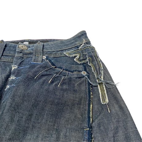00s Marithe Francois Girbaud Design Denim Pants