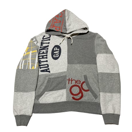 GAP 18ss Logo Remix Hoodie
