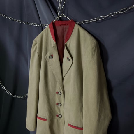 EURO walbusch ultraskin Fake Suede Leather Tyrolean Jacket