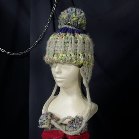 KISSMARK Pastel Color BonBon Low Gauge Knit Cap