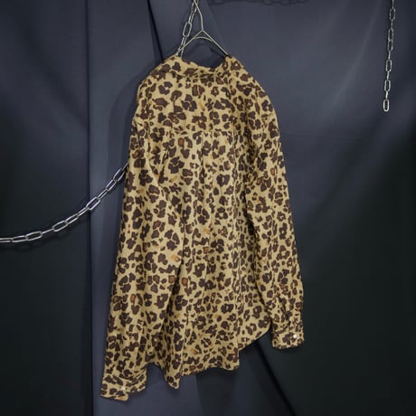GAP Leopard L/S Open Collar Shirts