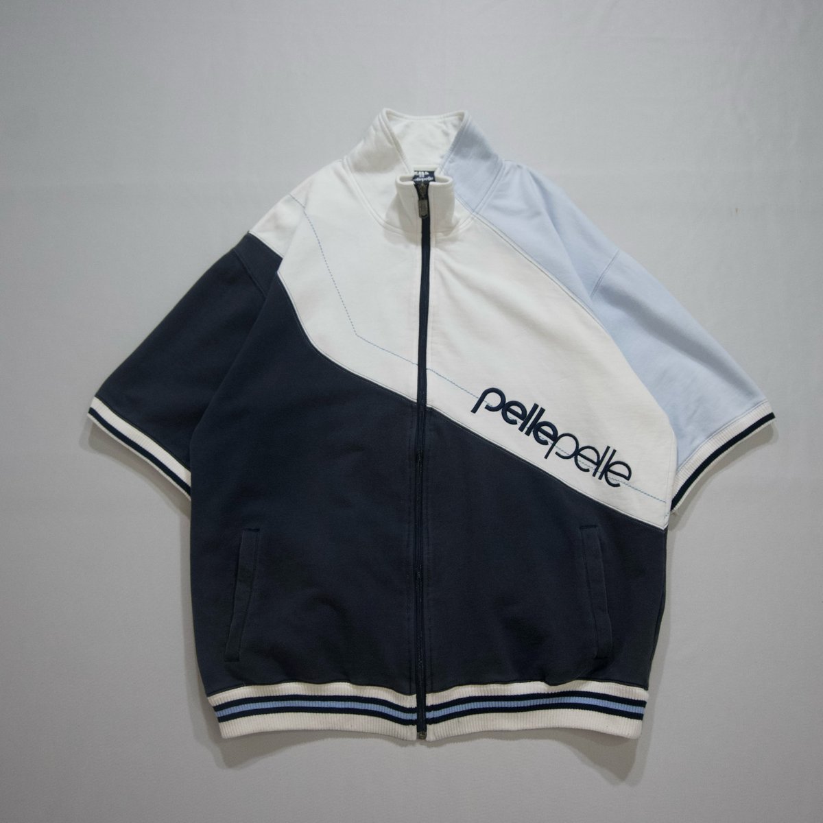 90s~00s Pelle Pelle Short Sleeves Track Jacket 90s~00s Pelle Pelle Short Sleeves Track Jacket