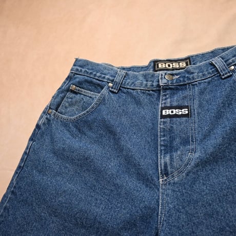 90s USAmade BOSS Wide Denim Shorts