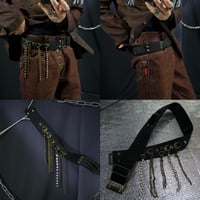 Cook Jeans Chains & Studs PU Leather Belt