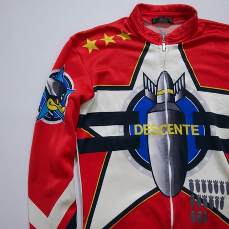 90s DESCENTE 97FW Sample Cycling Track Jacket