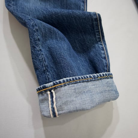 Evisu Big Kamome Washed Denim