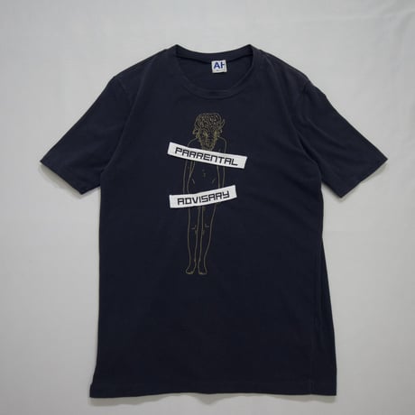 90s ABAHOUSE Parental Advisory Parody ERO Animal S/S Tee