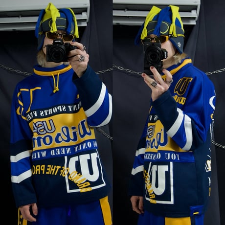 90s Wilson Hit Union Japan made Full Graphics Sweat Track Suits SetUp
