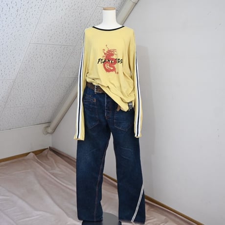 ORIGINAL GRAVITY SideTape China&Military Like Design L/S Tee