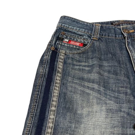 FUBU Side Line Wide Denim Pants