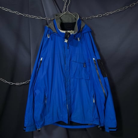 00s c2004 Spring GAP Gimmick Nylon Jacket / Mountain Hoodie