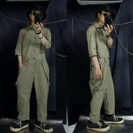 PPFM Bondage Parachute Gimmick Design S/S All In One