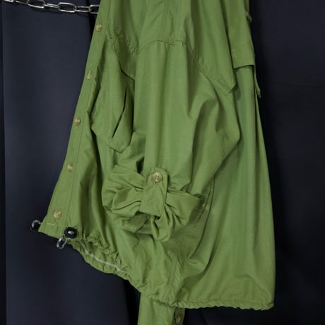 90s ExOfficio Ramake Short Length Box Silhouette Fishing Nylon B/D 2way S/S L/S Shirts Jacket