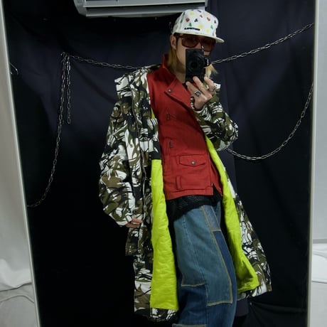 Diesel Reversibile Tribal Camo Fishtail Mods Coat