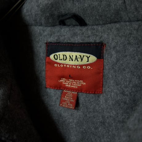 90s~00s OLDNAVY Heavy Weight Sideline HarfZip Nylon Mountain Hoodie/Anorak Jacket