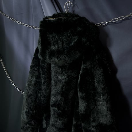 Karl Kani Faux Fur Mountain Hoodie/Jacket