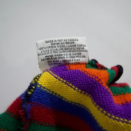 MERKLEY HEADGEAR Multi Color Border Knit Cap