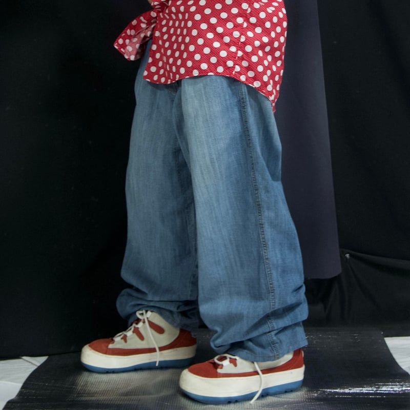 00s Marithe Francois Girbaud BRAND X Baggy Deni