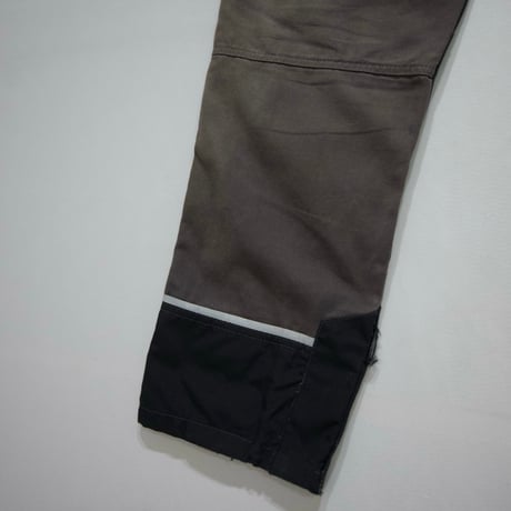 OPSIAL Euro Work Gimmick Junk BORO Reflector Tape Double Knee Cargo Pants