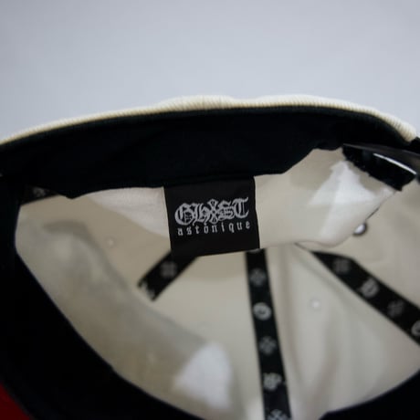 Ghost Astonique Fraktur Embroidery 6Panels Cap