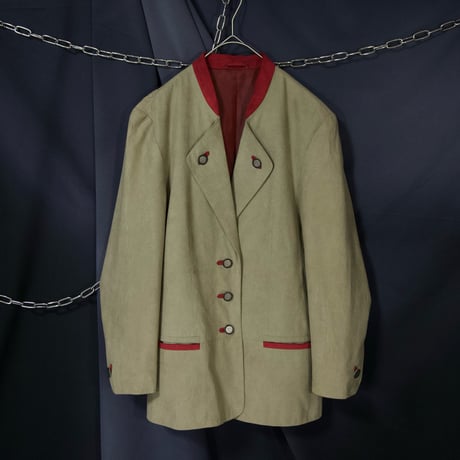 EURO walbusch ultraskin Fake Suede Leather Tyrolean Jacket