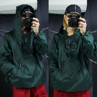 90s~00s Russia made OLDNAVY Packable Nylon Anorak Jacket/Mountain Hoodie