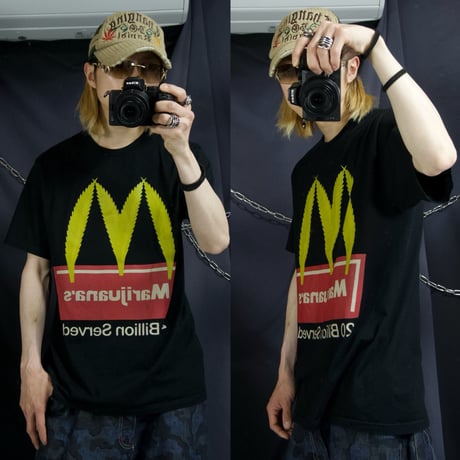 Jokes Marijuana McDonalds Parody S/S Tee