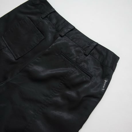 ARMANI JEANS Cotton×Rayon Zipper Gimmick Cargo Short Pants