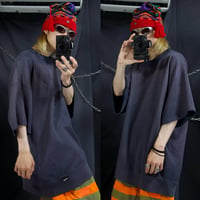 80s~90s USA OLYMPIC Fade Junk Boro CutOff S/S Sweatshirt Tee