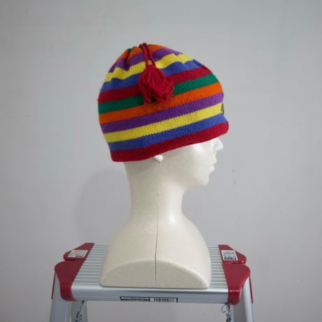MERKLEY HEADGEAR Multi Color Border Knit Cap