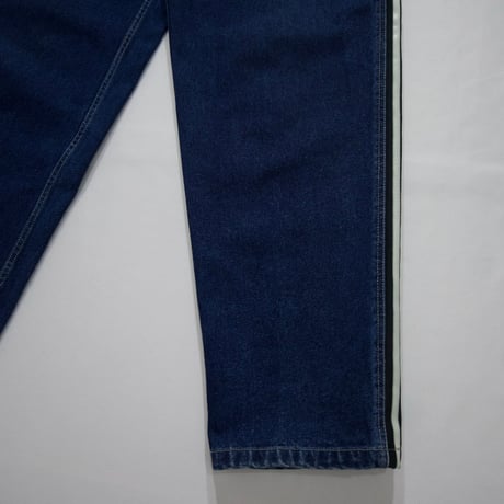 FORTY EIGHT Rubber SideLine Baggy Denim
