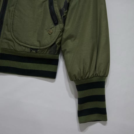 DIESEL Graphic Highneck Bomber Jacket
