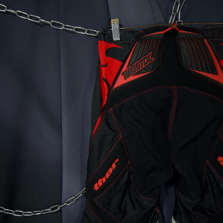 thor Leather Switching Motorcycle Racing Pants
