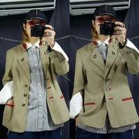 EURO walbusch ultraskin Fake Suede Leather Tyrolean Jacket