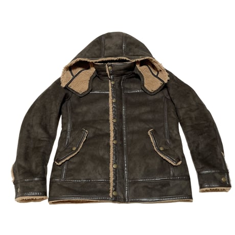 NICOLE Fake Mouton Boa Jacket