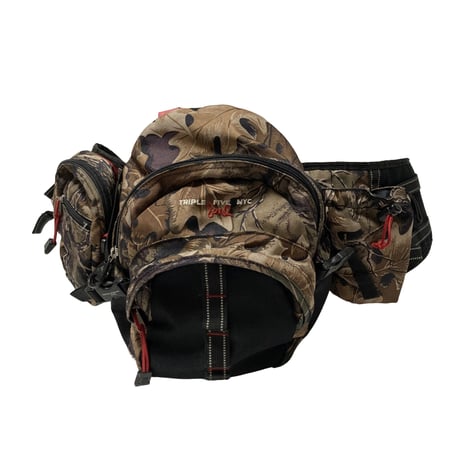Triple Five Soul Real Camouflage Multi Pockets Waist Bag