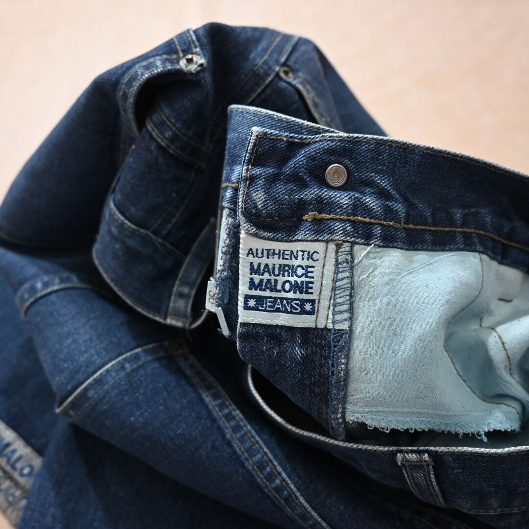 MAURICEMALONE Design Wide Denim Shorts | HOW Us