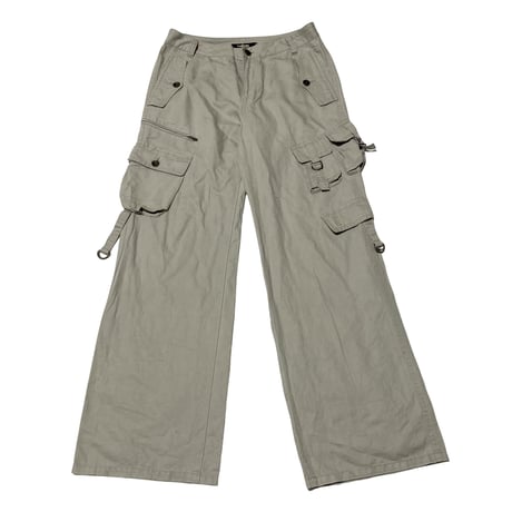 TORNADO MART Multi Pocket Gimmick Cargo Pants