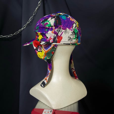 Surf Design Psychedelic Full Graphics Embroidery&Patch Cap